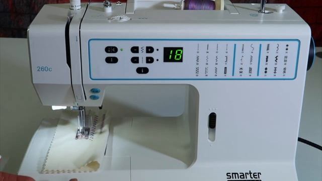 SMARTER by PFAFF 260c 28 Decorative Stitches смотреть онлайн