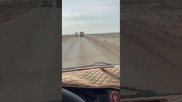 Автодорога  Атырау Астрахань спустя 6 месяцев