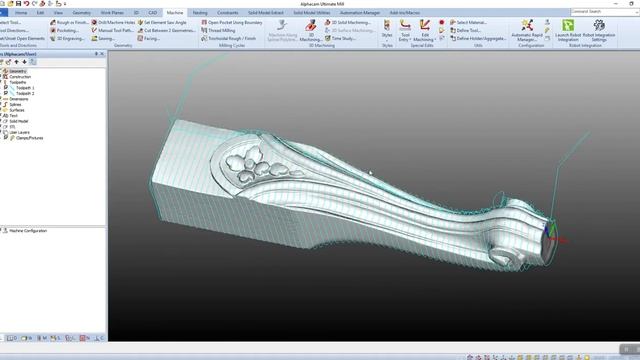 ALPHACAM CAD CAM 4 axis machinig смотреть онлайн