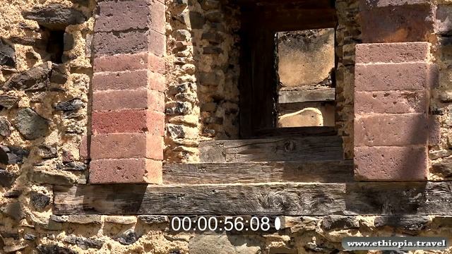 Ethiopia - Gondar church Kuskuam ruin смотреть онлайн