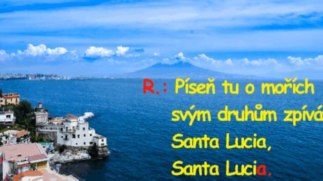 Santa Lucia - karaoke смотреть онлайн