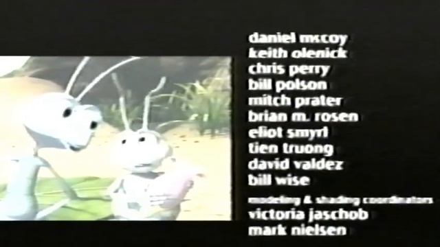 Closing to A Bug's Life 2000 VHS смотреть онлайн