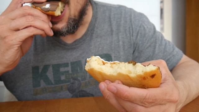 ASMR Dessert – Giant Black And White Cookie
