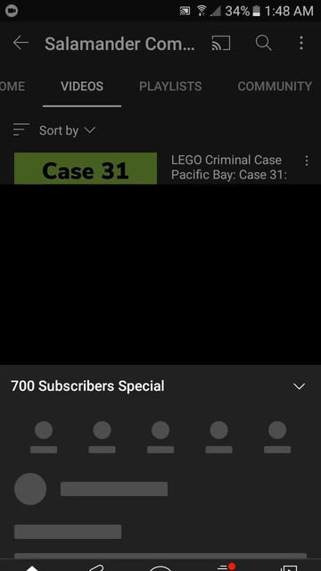 Congratulations To Salamander Sommander On 700 subscribers смотреть онлайн