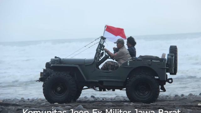 KOMUNITAS JEEP EX MILITER acara gatering ke Pantai Rancabuaya Garut Selata Jawa Barat смотреть онлайн