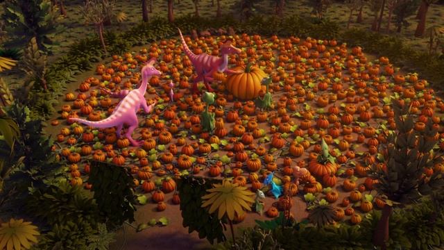 Pumpkin Patch Fun! | Dinosaur Train смотреть онлайн