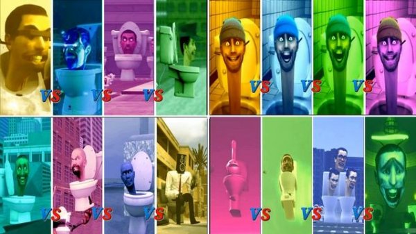 Super Skibidi Toilet Mega Battle Pack 11