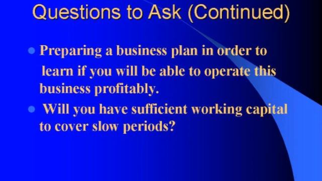 Buying As Existing Business