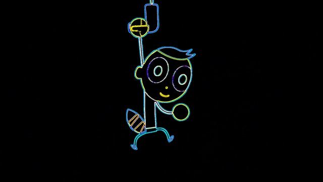 PBS Kids ID NEON COMPILATION Bumper (NEON)