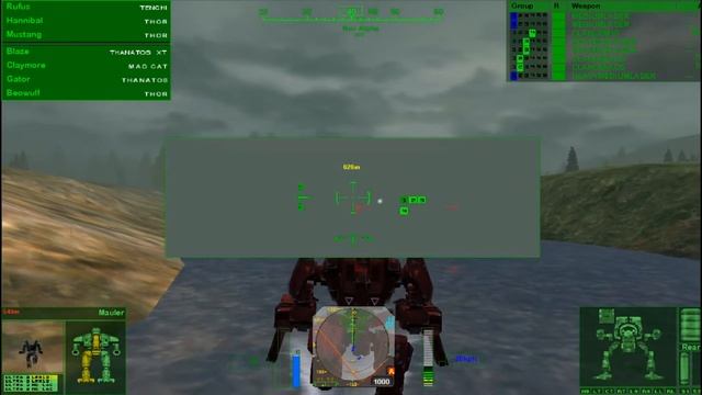 MechWarrior 4: Mercenaries - Hesperus II - Assault | Steiner way смотреть онлайн