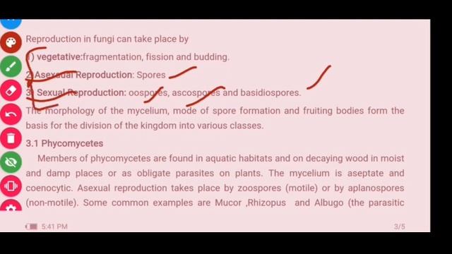 Kingdom fungi || plant classification || part 3 смотреть онлайн