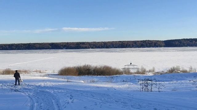 18 марта. На Волге. Воздвиженье, Заволжский район Ивановской области смотреть онлайн