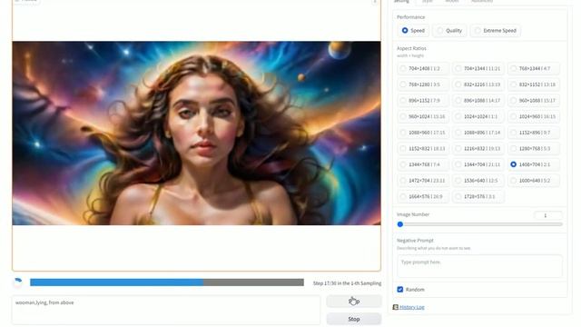 Fooocus. Перенос промпта на другую строку