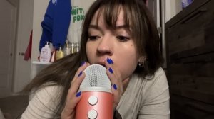 ASMR| Tongue Swirling & Fluttering Mouth Sounds| Inaudible Whisper Ramble