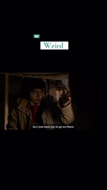 Английский с сериалом Очень странные дела "Weird" смотреть онлайн