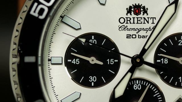 Orient's BEST Grab & Go Chrono! Orient Mako Solar Chronograph RA-TX0203S10B смотреть онлайн