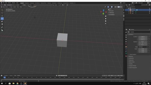 Знакомство с 3D Viewport смотреть онлайн