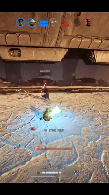Йода vs Мол - спокойная дуэль #battlefront2017 #starwars смотреть онлайн