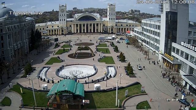 Triolan.Live - Харьков, Южный Вокзал (24-04-2015) смотреть онлайн
