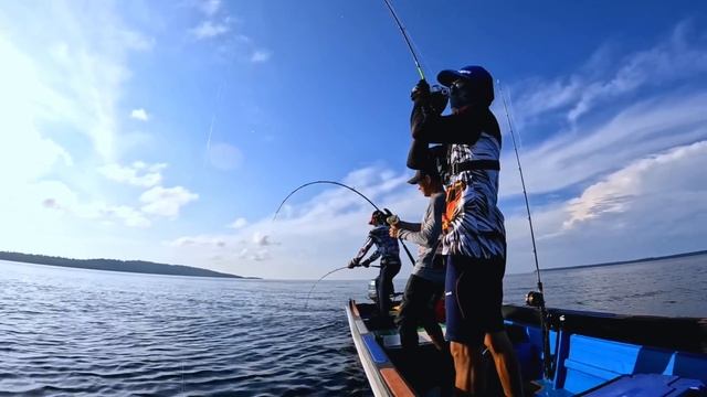 LANDED BABON RUBY SNAPPER LONG TAIL || TEAM SEAHAWK || JIG ALMEXI BLACK EDITION || PART 1 смотреть онлайн