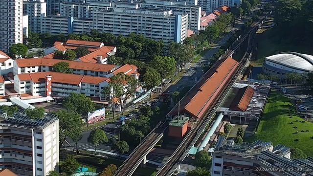 【LIVE Camera】Singapore train MRT station North South Line virtual railway Live City Cam Full HD смотреть онлайн