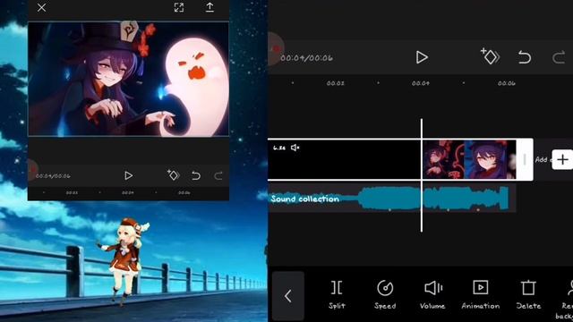 Capcut! tutorial neon effect + bar || [GMV/AMV?] смотреть онлайн