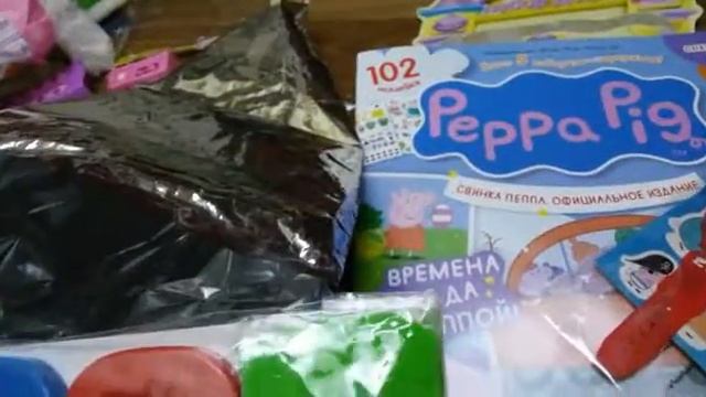 Распаковываем игрушки Peppa pig смотреть онлайн