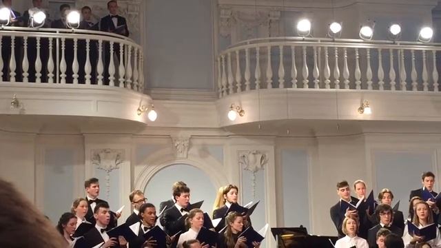 Государственный экзамен по дирижированию хором. МГК им П И Чайковского смотреть онлайн