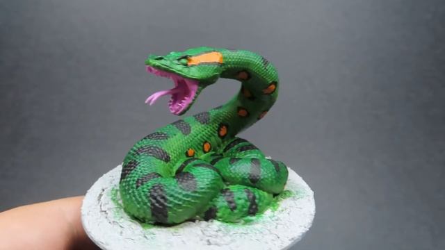 HOW TO PAINT| Giant Constrictor Snake [Wizkids] смотреть онлайн