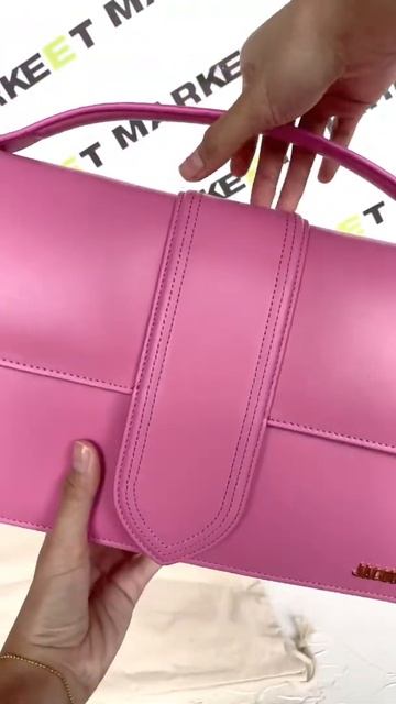 UNBOXING JACQUEMUS PE BAMBINOU BAG PINK смотреть онлайн