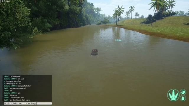 The Isle Evrima | Deino hunting Carno смотреть онлайн