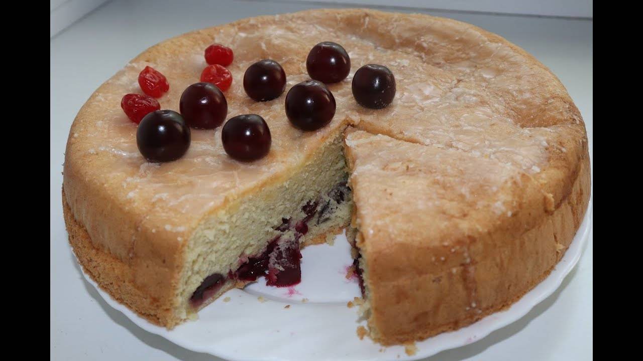 ПИРОГ С ВИШНЕЙ ! ЭТО ОЧЕНЬ ВКУСНО! /Cherry Pie ! смотреть онлайн