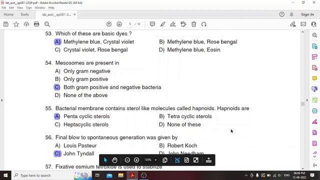 081/2022    Laboratory Assistant (Dairy/ CFP) - Kerala Co-operative Milk Marketing Federation Ltd