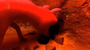 Homba Footprints in the sand - Animation short - мультфильм_Funny Dinosaur Cartoon for Family