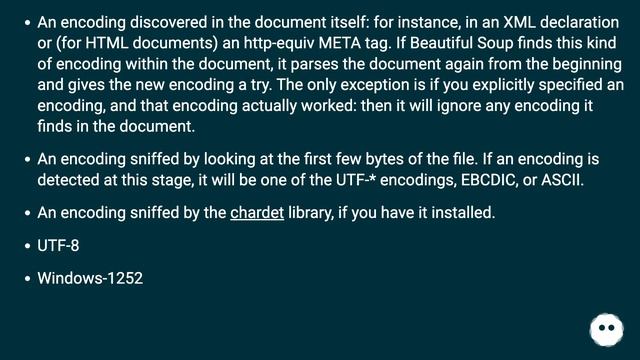 How to determine the encoding of text смотреть онлайн
