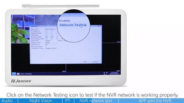 Jennov F Series Wireless Camera System How to Add NVR to TSEye APP смотреть онлайн