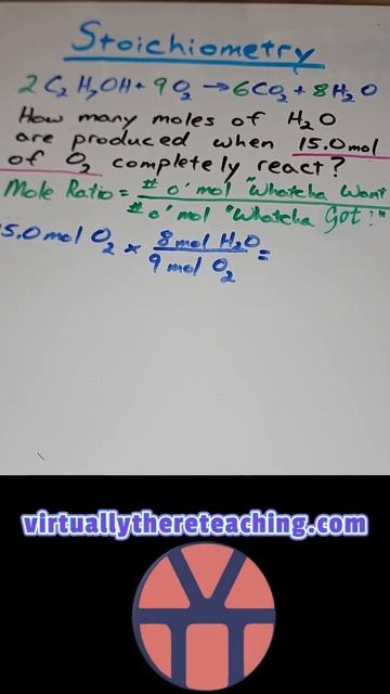 Stoichiometry Mole Comparison смотреть онлайн