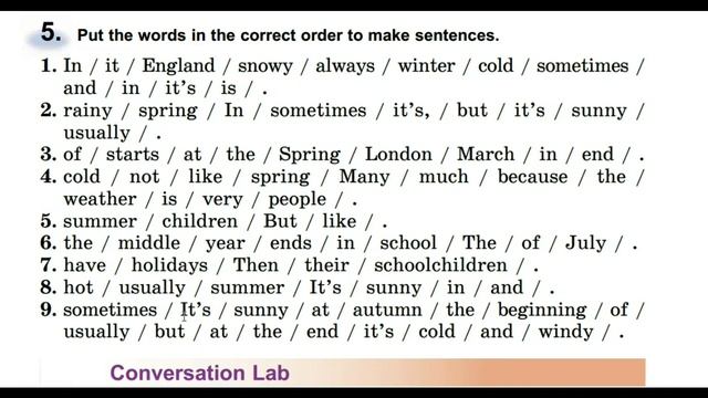 Англійська мова (5 клас) Алла Несвіт / Розділ 5 (Уроки 7-8) смотреть онлайн