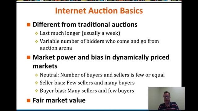 ECommerce Auctions Lesson - Video Lesson 11 - Prof. LeeBogner - #HUIT076