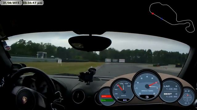 NJMP Thunderbolt (Chicane) - 2010 Cayman S - 1:36.02 смотреть онлайн