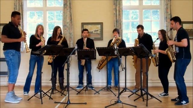 Dowd's Favourite - saxophone ensemble music смотреть онлайн