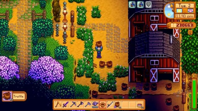 Stardew Valley (Gon-Hum Farm) : Truffle Day