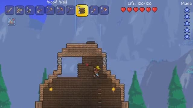 Как Построить Дом В Игре TERRARIA