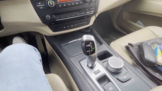 Установка М селектора АКПП на BMW X5 E70