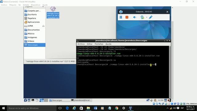 XAMPP en Fedora смотреть онлайн
