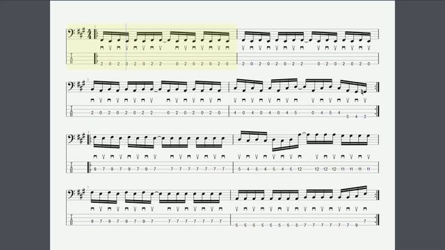 Hrajeme trsátkem - nácvik střídavých úhozů - F# moll variace punkových riffů смотреть онлайн