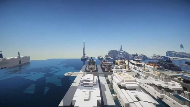 Minecraft Build Review - Marina смотреть онлайн