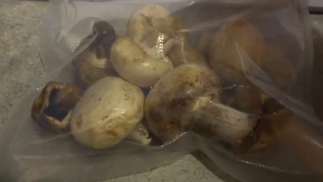 Whole Mushrooms being Blanched for freezer смотреть онлайн