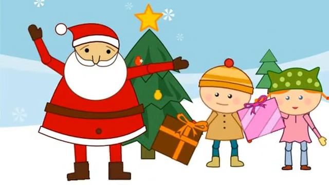 Новогодний мультик(лень было делать,поэтому такой короткий)