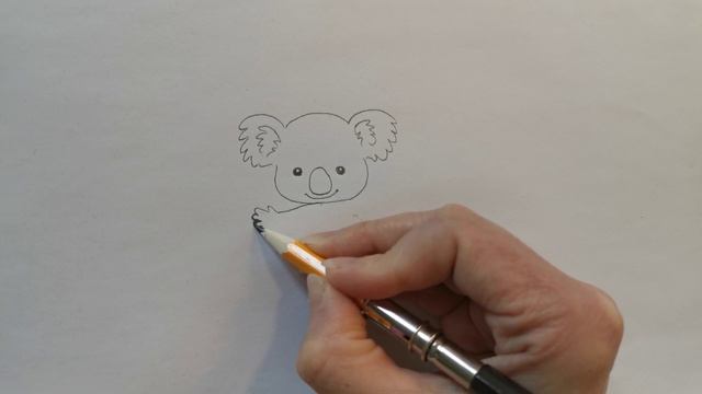 Kак се рисува кoала мече 🐨 смотреть онлайн